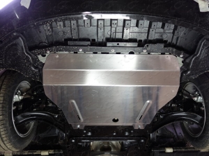 Nissan Tiida 2015 Защита картера (алюминий) 4 мм